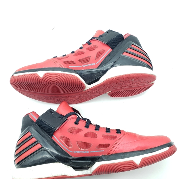 Mens Adidas Adizero Rose 2 'Windy City' The L Chicago Edition Size 12 G47565 - Picture 8 of 8